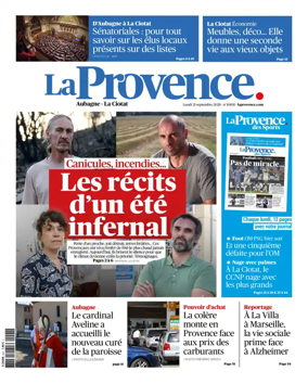Cover of La Provence Aubagne-La Ciotat