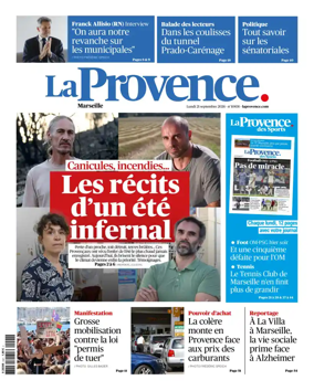 Cover of La Provence Marseille