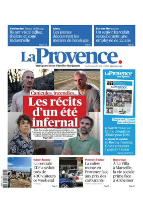 Cover of La Provence Martigues-Istres-Vitrolles-Marignane