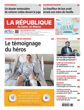 Cover of La Republique de Seine-et-Marne (Edition C)
