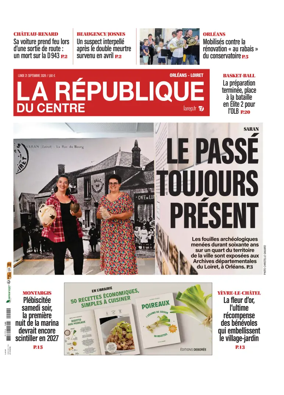 Cover of La Republique du Centre (Orleans - Loiret))