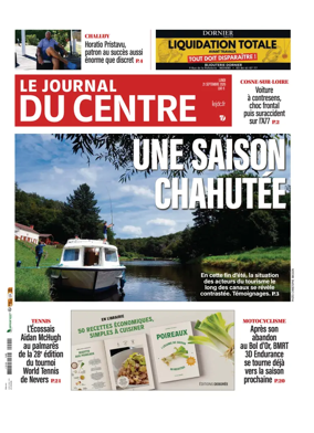 Cover of Le Journal du Centre