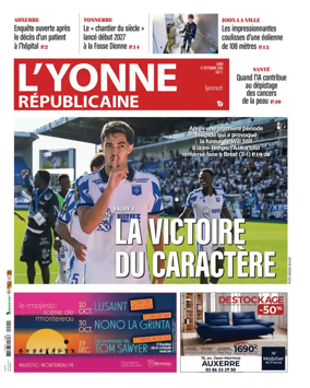 Cover of L'Yonne Republicaine