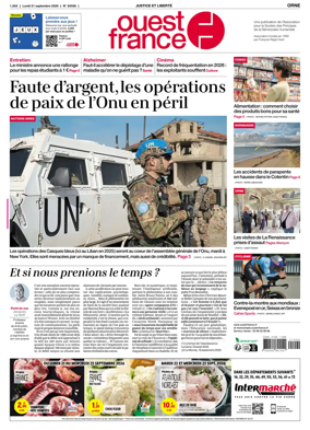Cover of Ouest France (Orne)