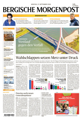 Cover of Bergische Morgenpost Wermelskirchen/Huckeswagen/Radevormwald