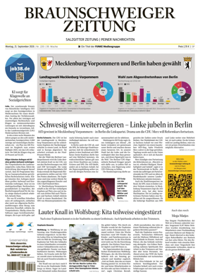 Cover of Braunschweiger Zeitung (Peine)