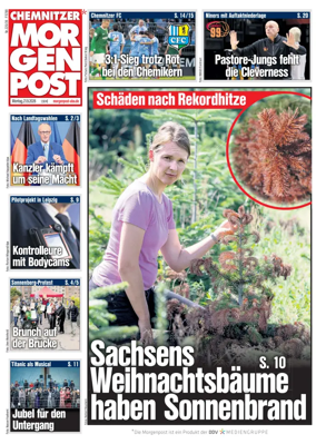 Cover of Chemnitzer Morgenpost