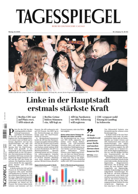 Cover of Der Tagesspiegel