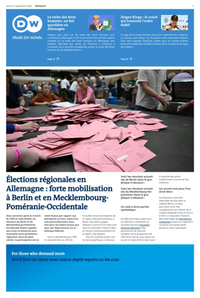 Cover of Deutsche Welle (French Edition)