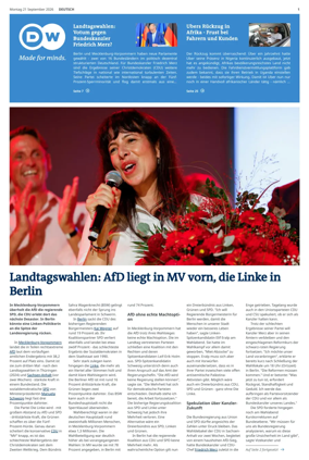 Cover of Deutsche Welle (German edition)