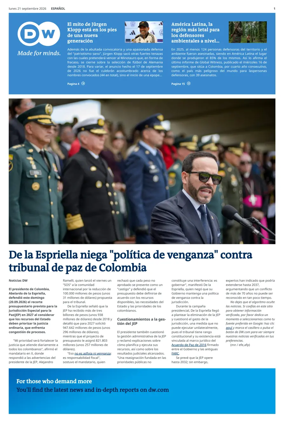 Cover of Deutsche Welle (Spanish edition)