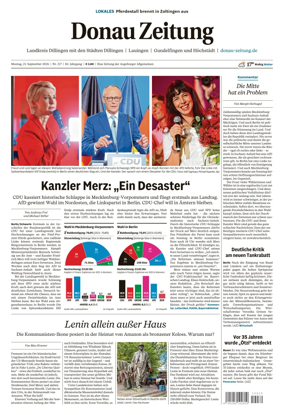 Cover of Donau Zeitung