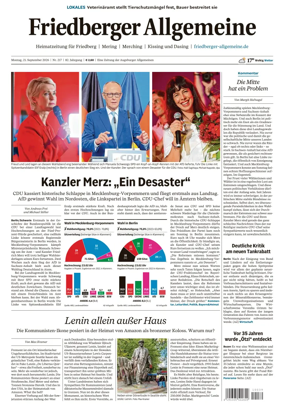 Cover of Friedberger Allgemeine