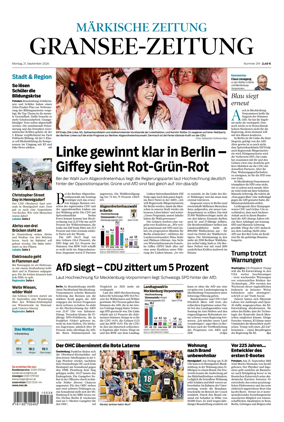 Cover of Gransee-Zeitung