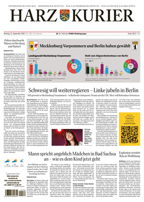 Cover of Harz Kurier