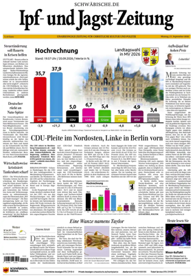 Cover of Ipf- und Jagst-Zeitung