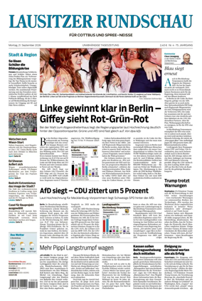 Cover of Lausitzer Rundschau