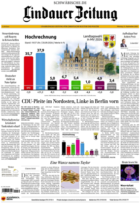 Cover of Lindauer Zeitung