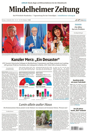 Cover of Mindelheimer Zeitung