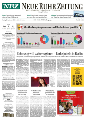 Cover of Neue Rhein Zeitung (Duisburg)