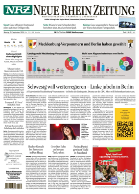 Cover of Neue Rhein Zeitung (Wesel)