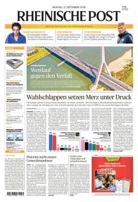 Cover of Rheinische Post Duisburg