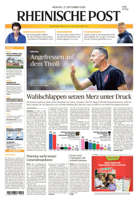 Cover of Rheinische Post Hilden