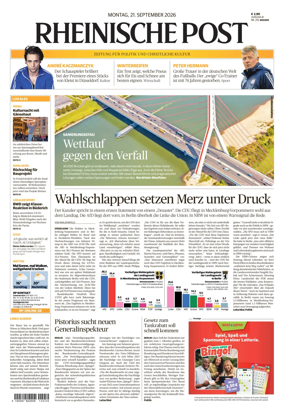 Cover of Rheinische Post - Wesel/Dinslaken