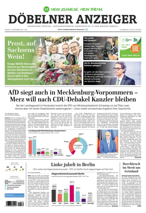 Cover of Sachsische Zeitung (Dobeln)