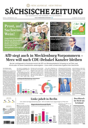 Cover of Sachsische Zeitung (Rodertal)