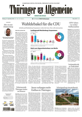 Cover of Thuringer Allgemeine (Apolda)