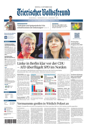 Cover of Trierischer Volksfreund