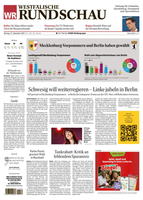 Cover of Westfalische Rundschau (Ennepetal)