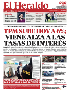 Cover of Diario El Heraldo
