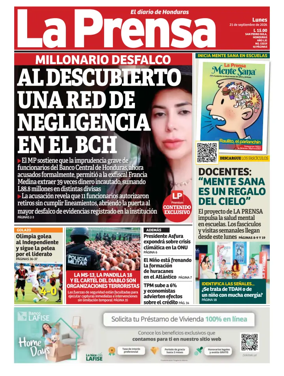 Cover of Diario La Prensa