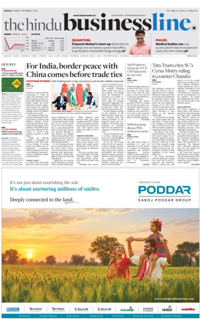 Cover of BusinessLine (Kolkata)