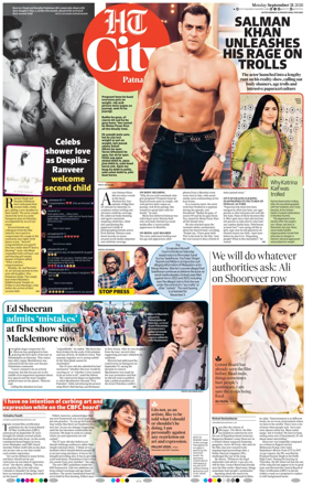 Cover of Hindustan Times (Patna) - Live