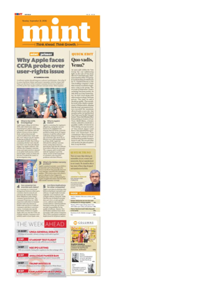 Cover of Mint Delhi
