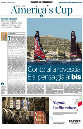 Cover of Corriere del Mezzogiorno (Campania)
