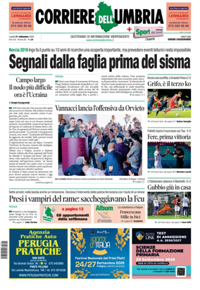 Cover of Corriere dell Umbria