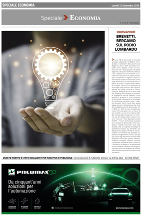 Cover of Corriere della Sera (Bergamo)