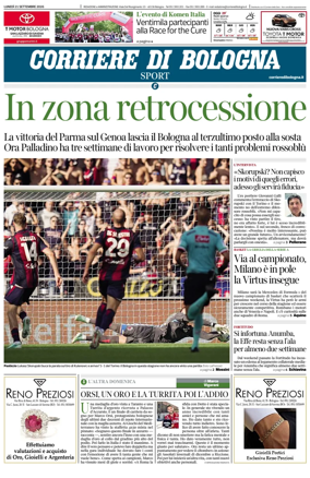 Cover of Corriere di Bologna