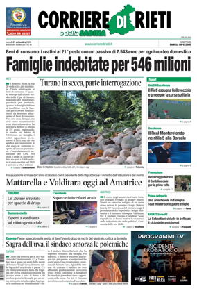 Cover of Corriere di Rieti