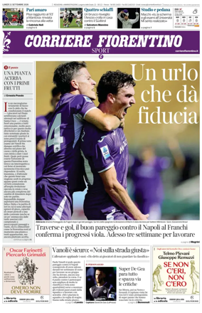 Cover of Corriere Fiorentino
