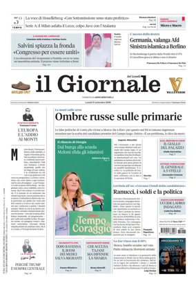 Cover of Il Giornale (Italy)