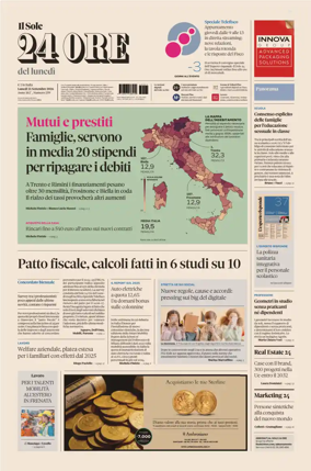 Cover of Il Sole 24 Ore