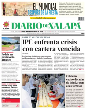 Cover of Diario de Xalapa