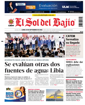 Cover of El Sol de Bajio
