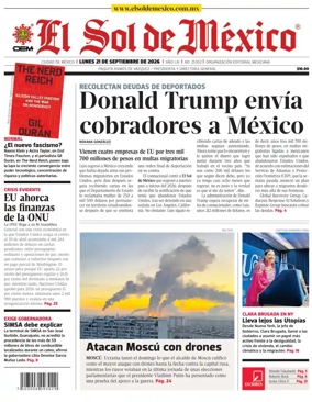 Cover of El Sol de Mexico