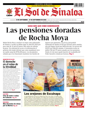 Cover of El Sol de Sinaloa